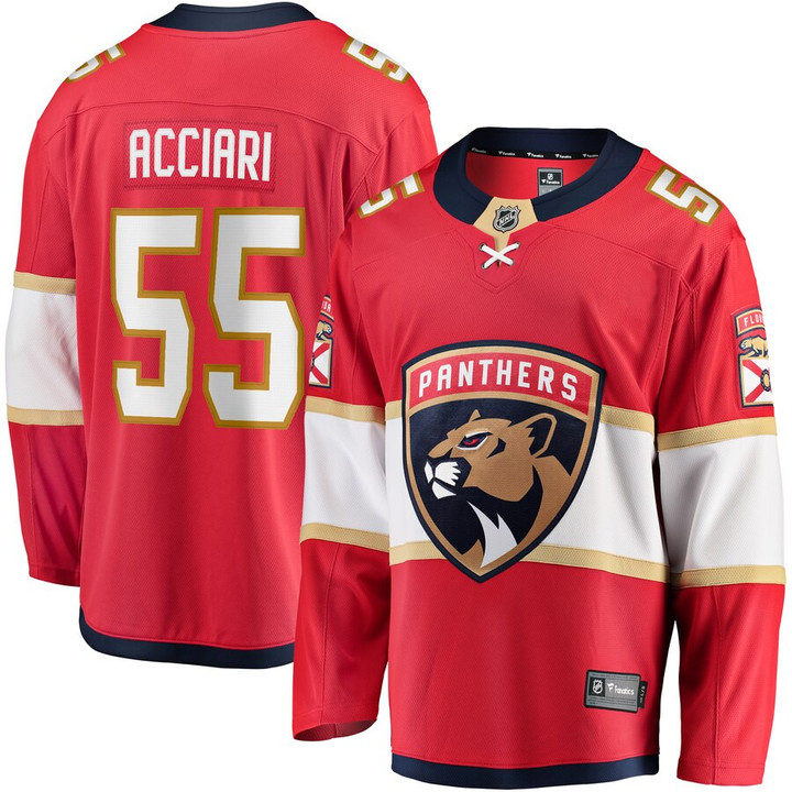 Noel Acciari Florida Panthers Fanatics Branded Breakaway Player Jersey - Red - Cfjersey.store