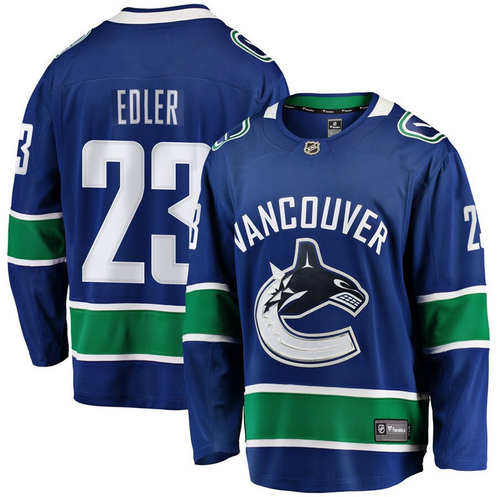 Alexander Edler Vancouver Canucks Fanatics Branded Breakaway Player Jersey - Blue - Cfjersey.store