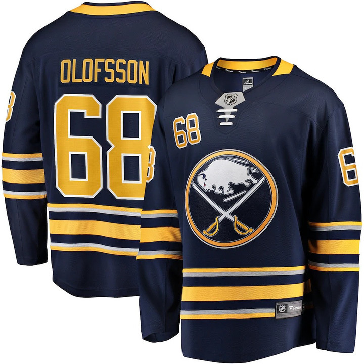 Victor Olofsson Buffalo Sabres Fanatics Branded Breakaway Team Color Player Jersey - Navy - Cfjersey.store