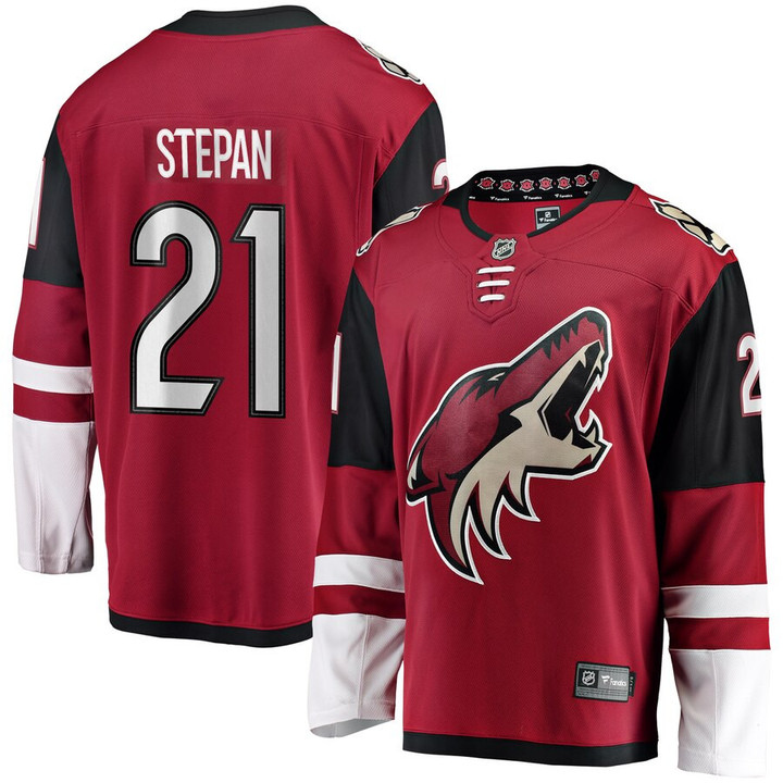 Derek Stepan Arizona Coyotes Fanatics Branded Breakaway Player Jersey - Garnet - Cfjersey.store