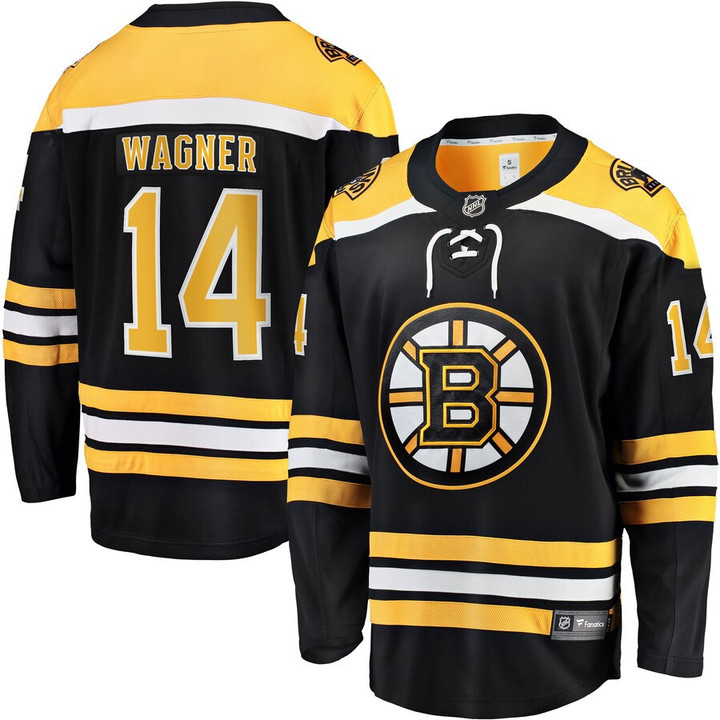 Chris Wagner Boston Bruins Fanatics Branded Home Breakaway Player Jersey - Black - Cfjersey.store