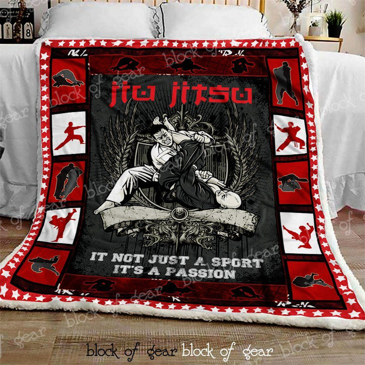 Jiu Jitsu CL301137MDF Sherpa Fleece Blanket