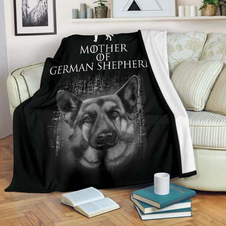 German Shepherd CLA2810039F Sherpa Fleece Blanket