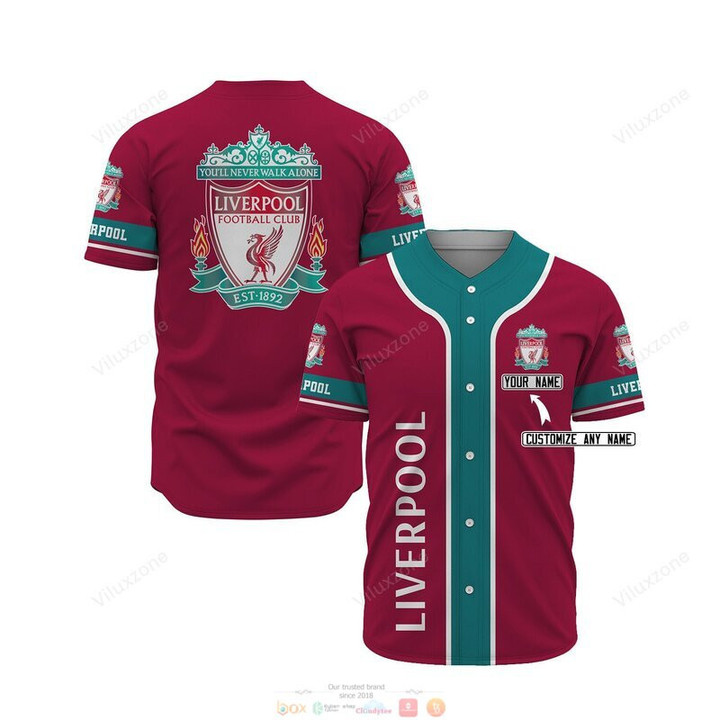 Liverpool Baseball jersey LVP5129