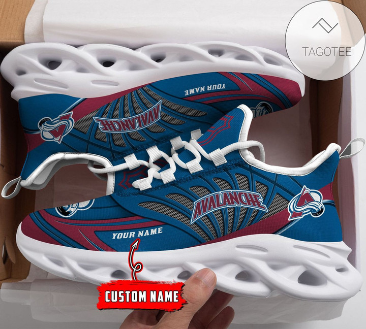 Custom Personalized Colorado Avalanche Shoes CAA24219