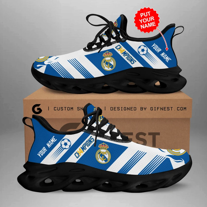 Real Madrid Custom Personalized Shoes RAL290192