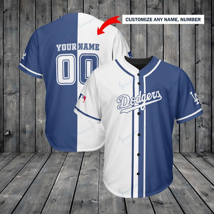Los Angeles Dodgers Personalized Baseball Jersey Shirt 114