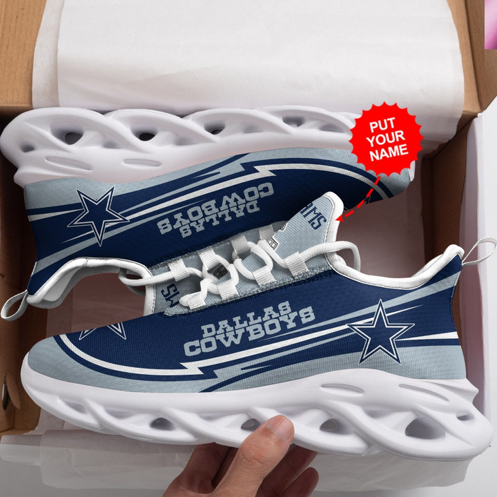 Dallas Cowboys Custom Personalized Max Soul Sneakers Running Sports Shoes For Men Women