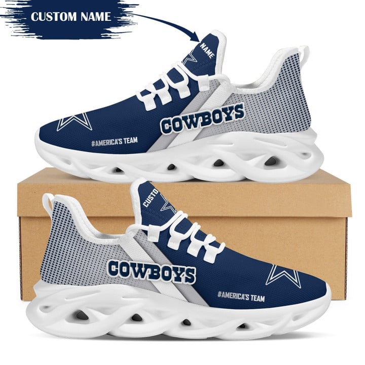 Dallas Cowboys Custom Personalized Max Soul Sneakers Running Sports Shoes For Men Women