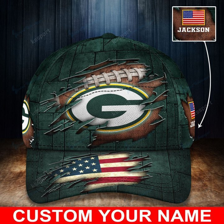 Green Bay Packers Personalized Classic Cap BG236