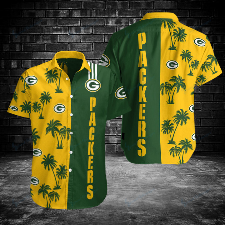 Green Bay Packers Button Shirts BG105