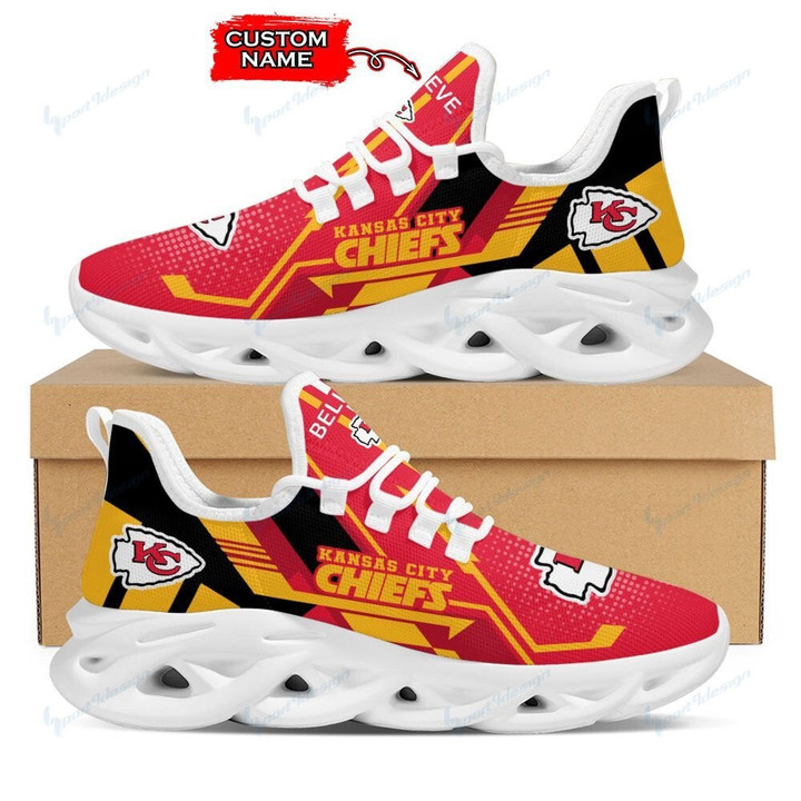 Kansas City Chiefs Personalized Yezy Running Sneakers 773