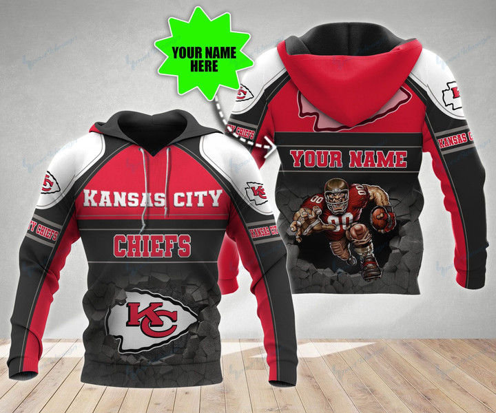 Kansas City Chiefs Personalized All Over Printed 581