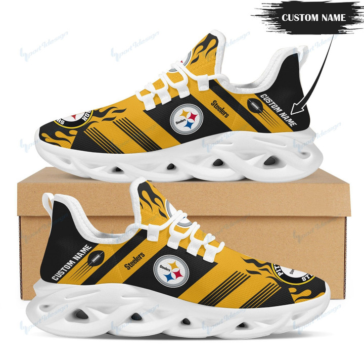 Pittsburgh Steelers Personalized Yezy Running Sneakers BB597