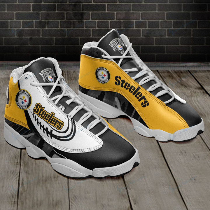 Pittsburgh Steelers Air JD13 Sneakers 459