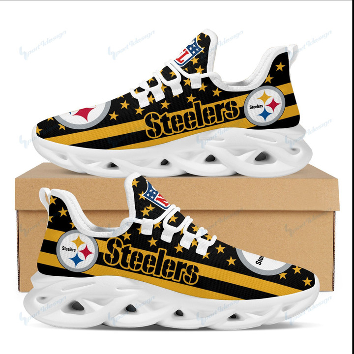Pittsburgh Steelers Yezy Running Sneakers 46