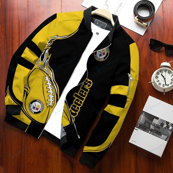 Pittsburgh Steelers Bomber Jacket 026