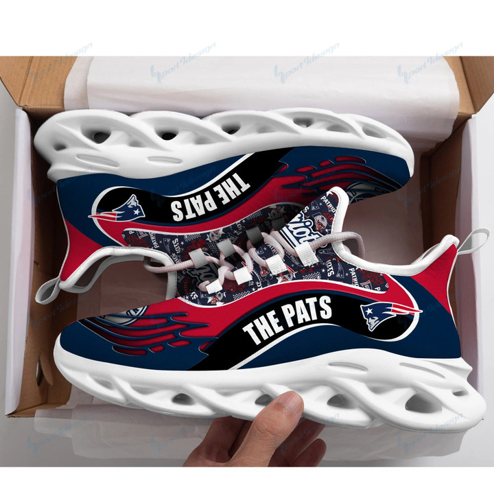 New England Patriots Yezy Running Sneakers BB174