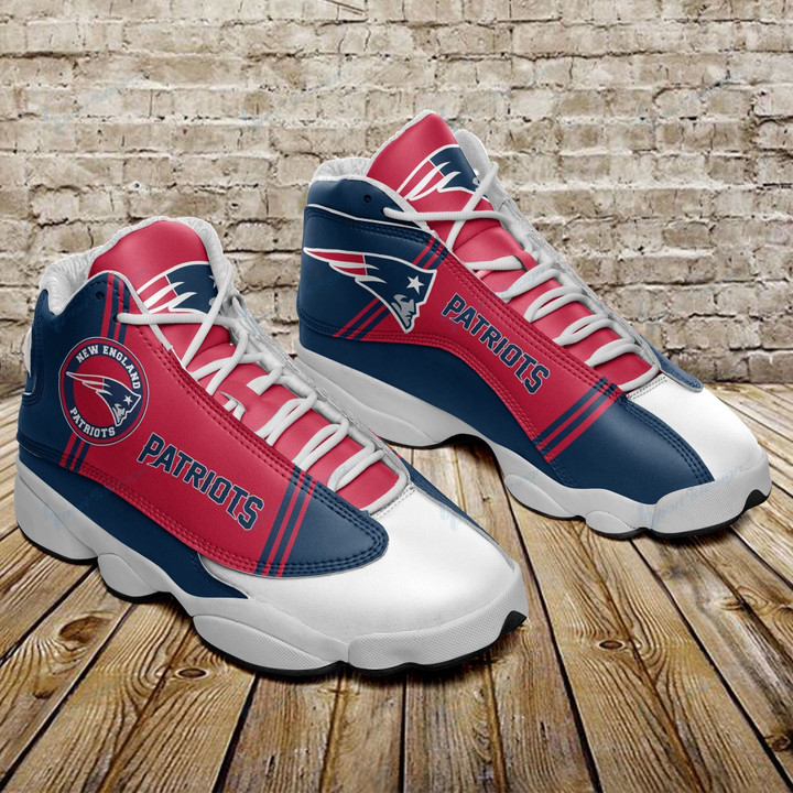 New England Patriots Air JD13 Sneakers 522