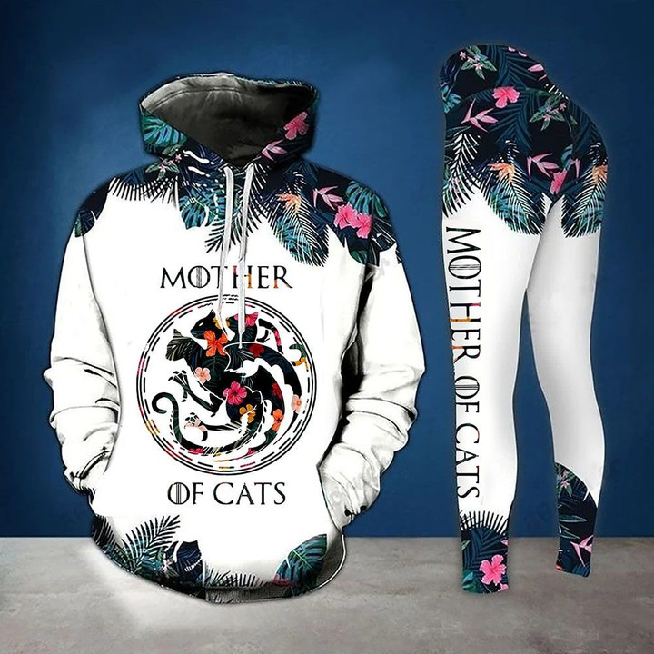 MOTHER OF CATS LEGGING AND HOODIE SET