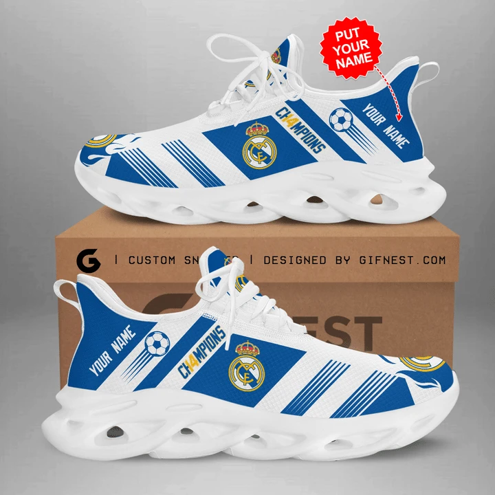 Real Madrid Custom Personalized Shoes RAL298102