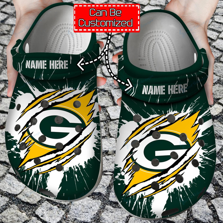 Green Bay Packers Personalized Limited Clog BG011