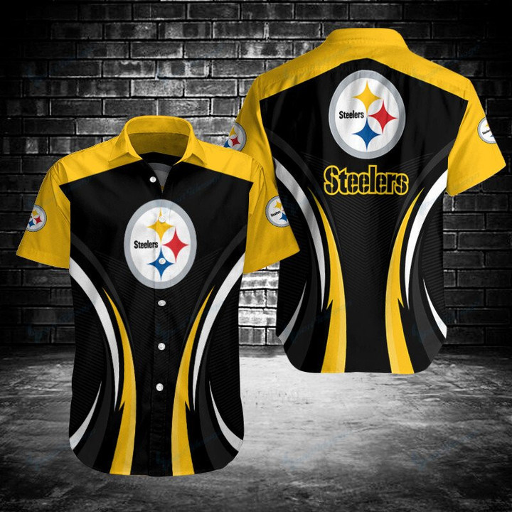 Pittsburgh Steelers Button Shirt BG942