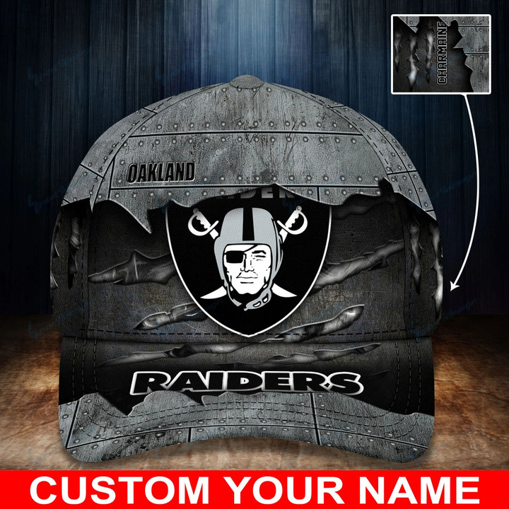 Oakland Raiders Personalized Classic Cap BG314