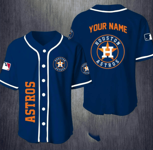 Houston Astros Personalized Baseball Jersey HT268