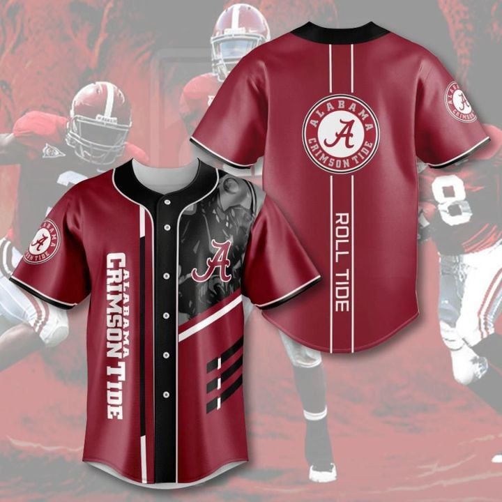 Alabama Crimson Tide Baseball Jersey Shirt ALB868