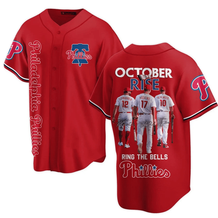 PHILADELPHIA PHILLIES Personalized Baseball Jersey Shirt 829
