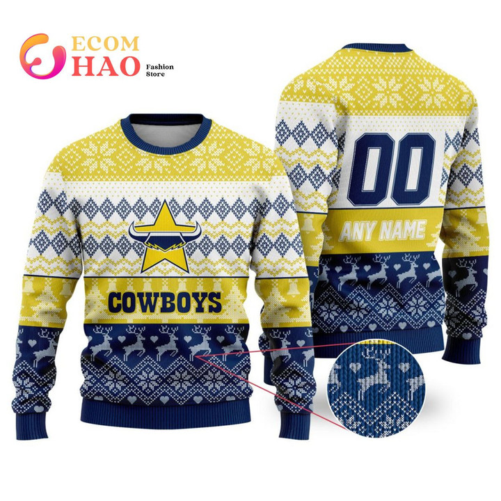 PERSONALIZED Cowboys Special Ugly Christmas Sweater CB5810