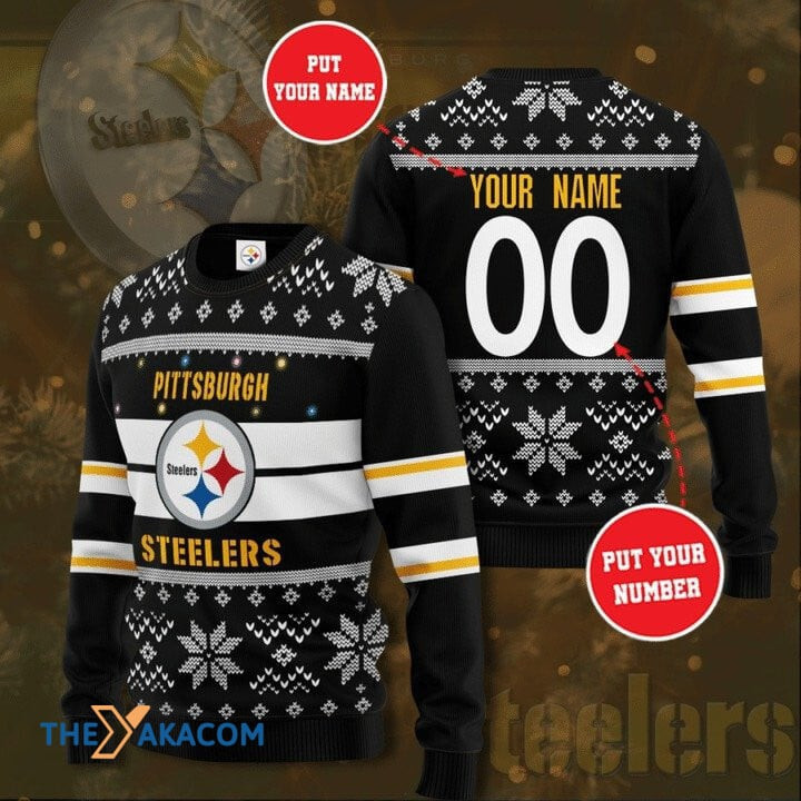 PERSONALIZED Steelers UGLY CHRISTMAS SWEATER STL52889