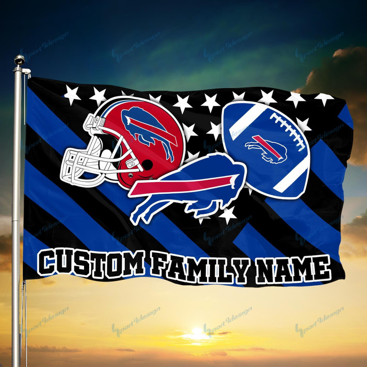 Buffalo Bills Personalized Flag 67