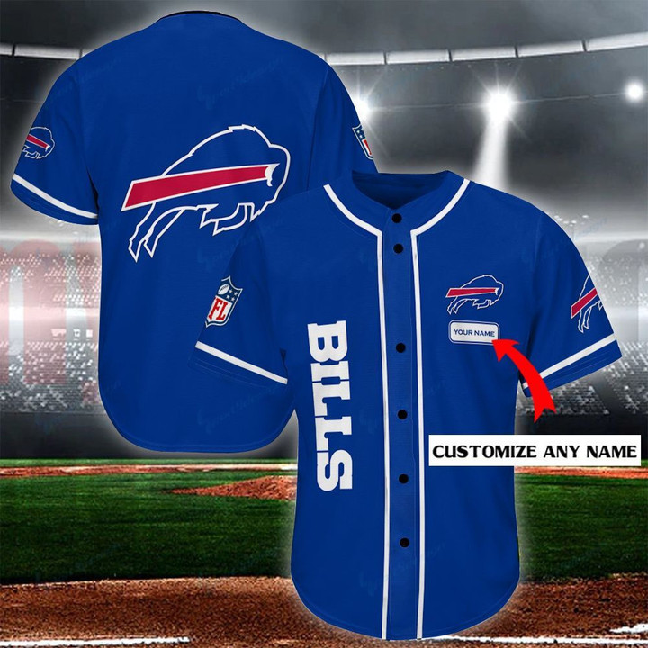 Buffalo Bills Personalized Baseball Jersey Shirt 108