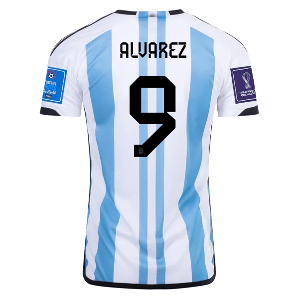 Julián Álvarez ARGENTINA HOME JERSEY (Fan Version)