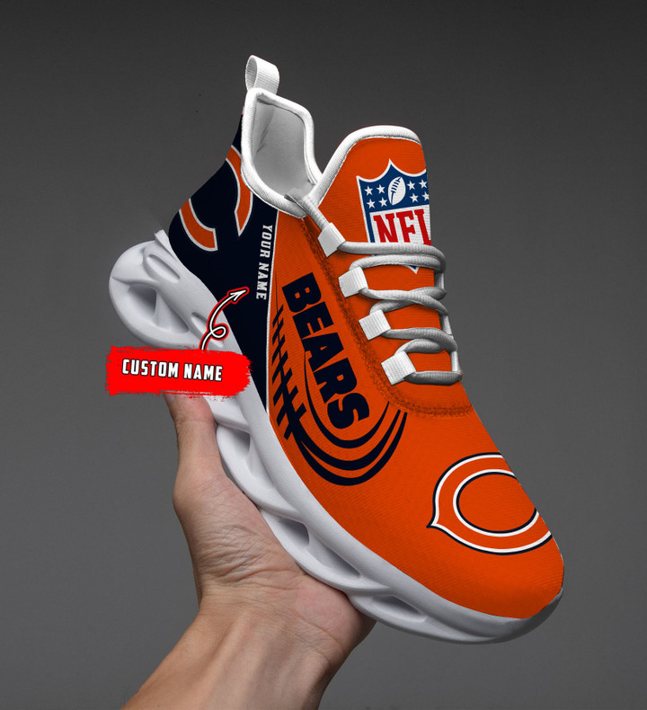 Custom Name – Chicago Bears -PERSONALIZED MAX SOUL SHOES