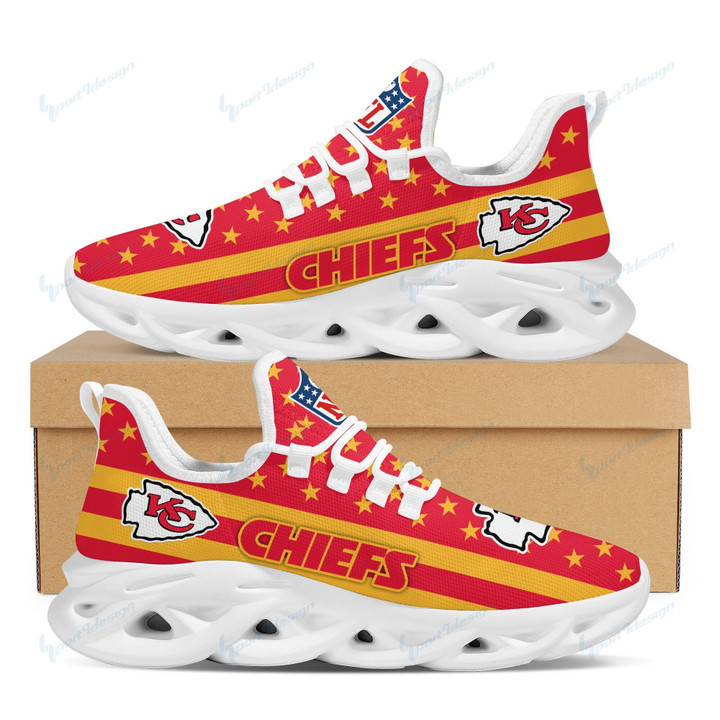 Kansas City Chiefs Yezy Running Sneakers 39