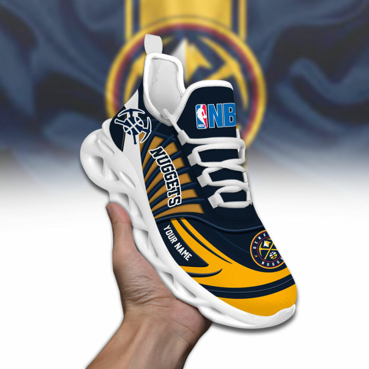 DENVER NUGGETS Personalized Name And Number Shoes DN20018