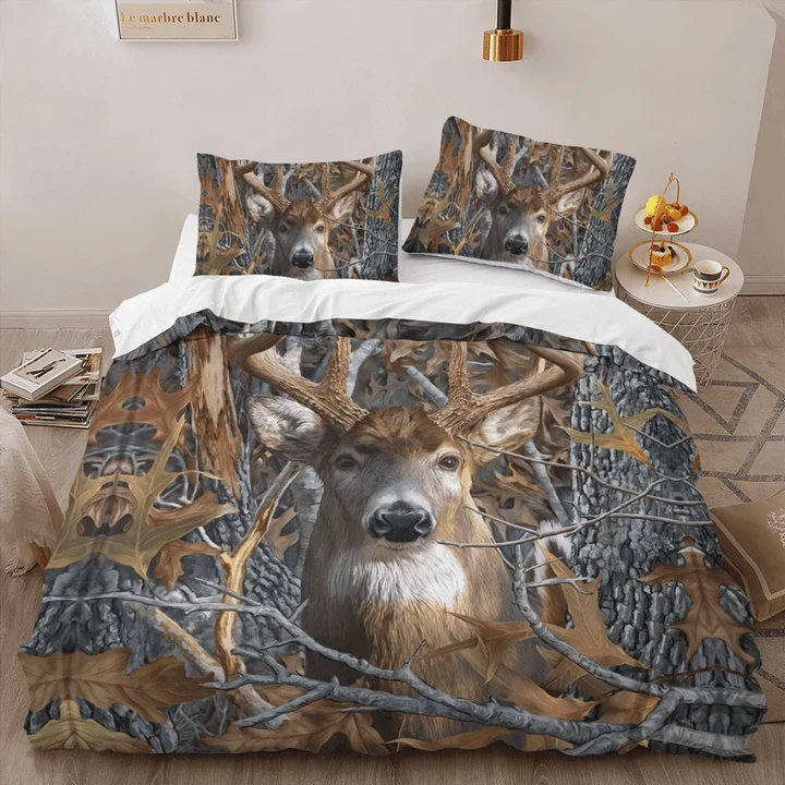 Deer Quilt Bedding Set | Deer Hunter | TO32219
