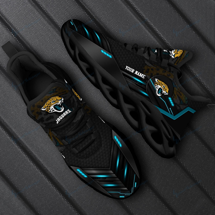 Jacksonville Jaguars Personalized Yezy Running Sneakers SPD239