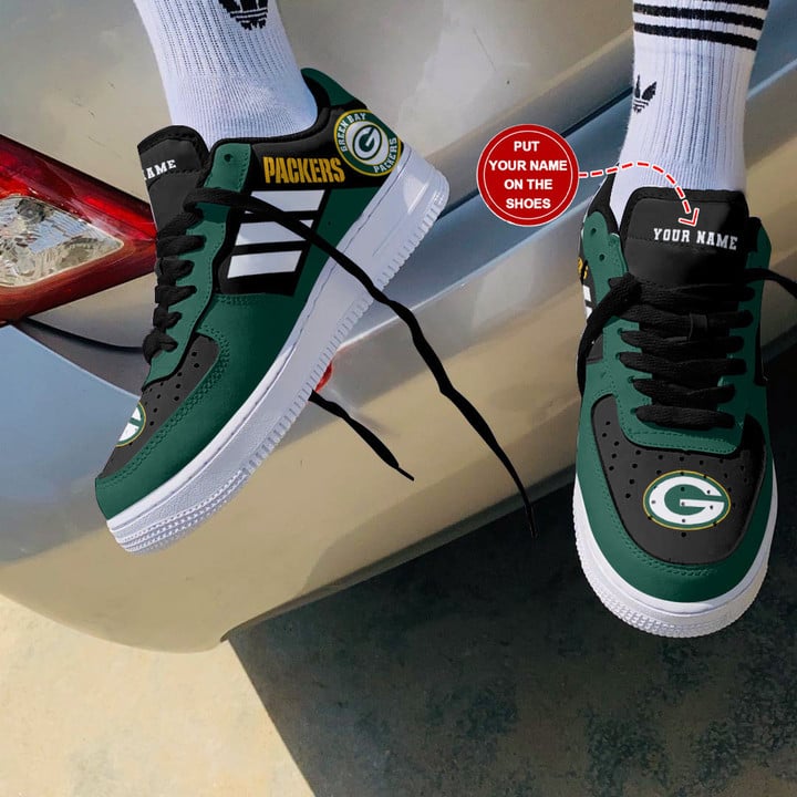 Green Bay Packers Personalized AF1 Shoes BG228