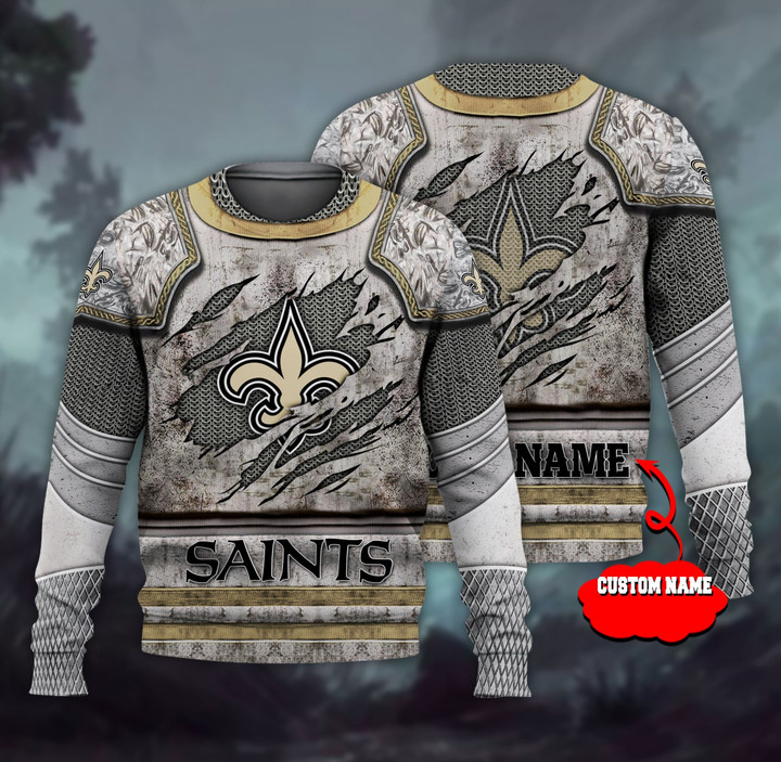 New Orleans Saints Personalized All Over Printed 596