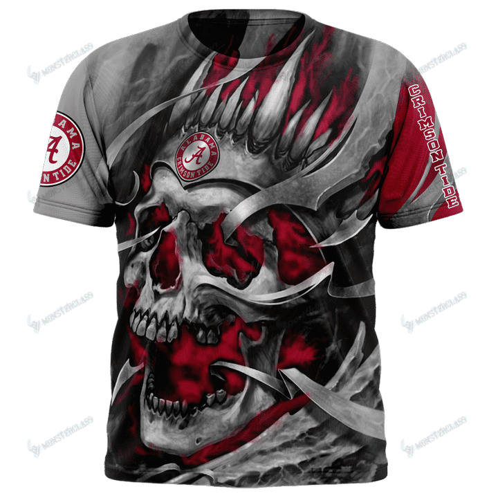 NCAAF Alabama Crimson Tide (Your Name) 3D T-shirt Nicegift 3TS-N6D3