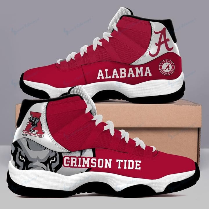 NCAAF Alabama Crimson Tide Air Jordan 11 Shoes Nicegift A11-W6G5