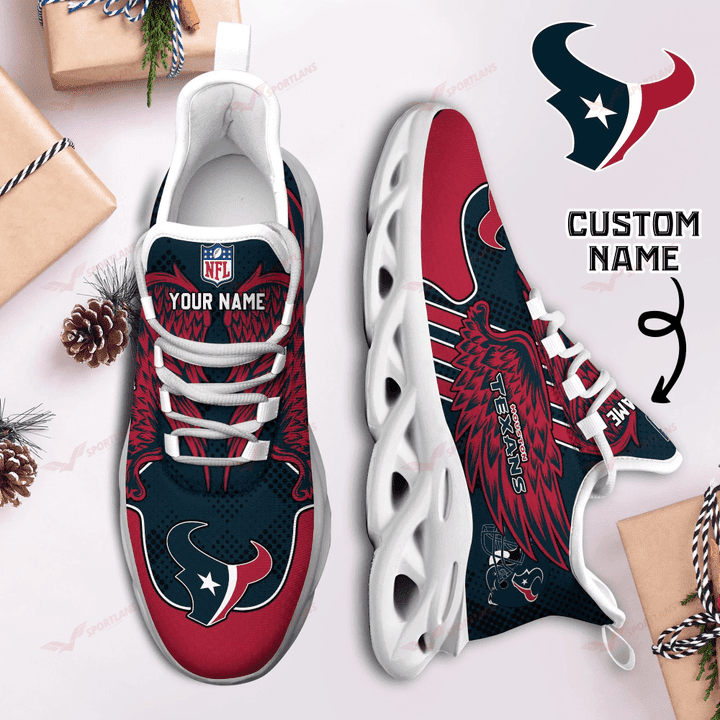 Houston Texans Personalized Yezy Running Sneakers SPD696