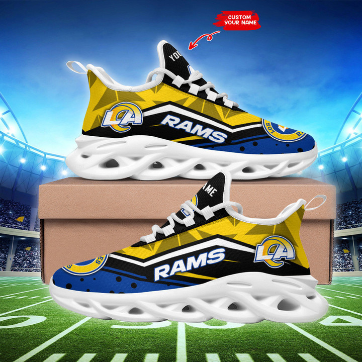 Los Angeles Rams Personalized Yezy Running Sneakers SPD271