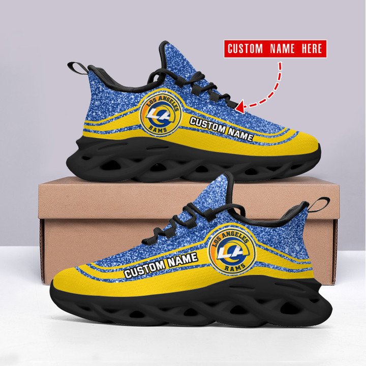 Los Angeles Rams Personalized Yezy Running Sneakers SPD364