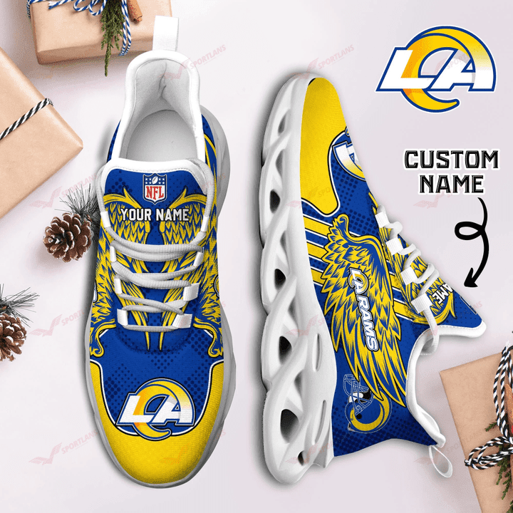Los Angeles Rams Personalized Yezy Running Sneakers SPD702