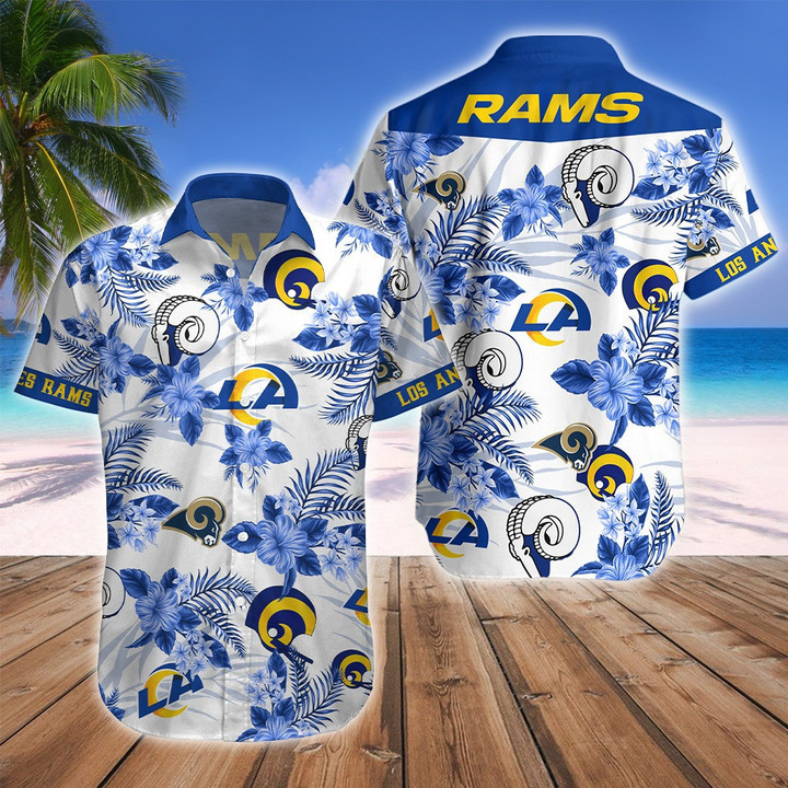 Los Angeles Rams Button Shirts BG252